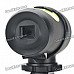 Sports 720P 0.7" LCD 1.3MP Action Video Camera Camcorder with AV / SD Slot - Black + Yellow Sports 720P 0.7" LCD 1.3MP Action Video Camera Camcorder with AV / SD Slot - Black + Yellow