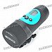 Sports 720P 0.7" LCD 1.3MP Action Video Camera Camcorder with AV / SD Slot - Black + Blue Sports 720P 0.7" LCD 1.3MP Action Video Camera Camcorder with AV / SD Slot - Black + Blue