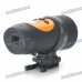 Sports 720P 0.7" LCD 1.3MP Action Video Camera Camcorder with AV / SD Slot - Black + Orange Sports 720P 0.7" LCD 1.3MP Action Video Camera Camcorder with AV / SD Slot - Black + Orange