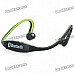 Rechargeable Sports Bluetooth V3.0 Headset w/ Microphone - Green (120 Minutes-Talk) Rechargeable Sports Bluetooth V3.0 Headset w/ Microphone - Green (120 Minutes-Talk)