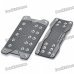 Carbon Fiber Anti-Slip Pedal Cover Set for Automatic Transmission Vehicle