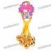 Cute Pig Head Style Bells with Lanyard - Golden (10-Piece)