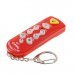 Universal TV Remote Controller Keychain with LED Flashlight Universal TV Remote Controller Keychain with LED Flashlight