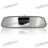 3.5" Car Vehicle Rearview Mirror Monitor (PAL/NTSC)