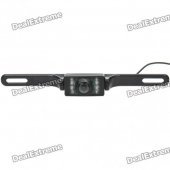 E322 1/4" CMOS Wired Waterproof Car Rearview Camera w/ 7-IR LED Night Vision (NTSC / DC 12V)