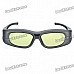 Universal USB Rechargeable IR/Bluetooth V3.0 3D Active Shutter Glasses for General 3D TVs - Black Universal USB Rechargeable IR/Bluetooth V3.0 3D Active Shutter Glasses for General 3D TVs - Black