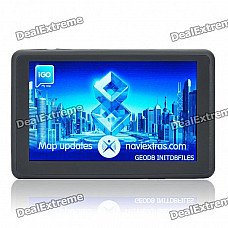 5" Touch Screen WinCE 6.0 GPS Navigator w/ FM / Bluetooth / Camera / AV-In - USA & Canada Map (4GB) 5" Touch Screen WinCE 6.0 GPS Navigator w/ FM / Bluetooth / Camera / AV-In - USA & Canada Map (4GB)