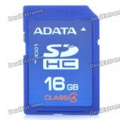 Genuine ADATA SDHC Memory Card (16GB / Class 4)