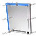 USB Powered 6.5" Magic Mirror Photo Frame w/ 10-LED - Silver + Blue USB Powered 6.5" Magic Mirror Photo Frame w/ 10-LED - Silver + Blue