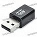 DVB-T Mini Digital TV USB Stick Dongle with Remote Controller - Black DVB-T Mini Digital TV USB Stick Dongle with Remote Controller - Black