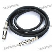 RCA Male to RCA Male Video Cable - Black (1.5M - Length)