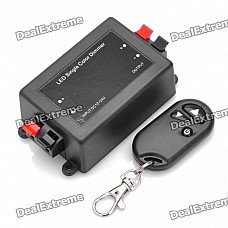 LED Single Color Dimmer w/ Remote Control (DC 12~24V) LED Single Color Dimmer w/ Remote Control (DC 12~24V)