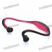 Fashion Bluetooth Handsfree Headset Earphone with Microphone - Black + Red Fashion Bluetooth Handsfree Headset Earphone with Microphone - Black + Red