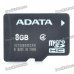 Genuine ADATA Micro SDHC Class 4 TF Card (8GB)
