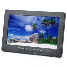 Portable 7" TFT LCD Monitor (AUTO/PAL/SECAM/NTSC) Portable 7" TFT LCD Monitor (AUTO/PAL/SECAM/NTSC)