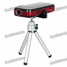 Portable Mini Multimedia Player LCoS Projector with AV/TF/Mini USB Slot (2GB) Portable Mini Multimedia Player LCoS Projector with AV/TF/Mini USB Slot (2GB)