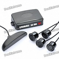 3.5" LED Display Car Parking Sensor/Radar Kit - Black (DC 10.5V~15V) 3.5" LED Display Car Parking Sensor/Radar Kit - Black (DC 10.5V~15V)