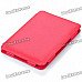 Stylish PU Leather Protective Carrying Case for Kindle 4 - Red