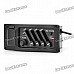 4-Band EQ Piezzo Guitar Pickup - Black 4-Band EQ Piezzo Guitar Pickup - Black