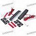 0.5W 6-LED White Light Car Daytime Running Lamps (Pair / DC 12V)