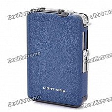 Automatic Ejection Butane Lighter Cigarette Case - Black (Holds 10-Piece) Automatic Ejection Butane Lighter Cigarette Case - Black (Holds 10-Piece)