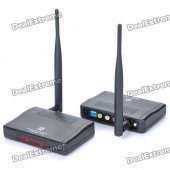 2.4G 300M 4-Channel Wireless AV Transmitter + Receiver Kit