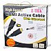 Z-TEK 2160P HDMI 1.4 Male to Male Signal Booster Extension Cable (20M) Z-TEK 2160P HDMI 1.4 Male to Male Signal Booster Extension Cable (20M)