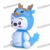 Spring Shaking Head Baby Dragon Feature Display Toy - Azure