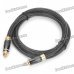 MOSHOU 24K Gold-Plated Male to Male Connectors Digital Fever Optical Fiber Wire Cables (1M - Cable)