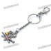 Cool Zinc Alloy Pirate Skull Pendant Keychain