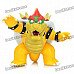 Stylish Fire Dragon Figure Display Toy - Yellow + Green + Green + White