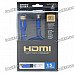 PowerSync 3D Full HD HDMI Male to Male Ethernet Flat Cable (140cm) PowerSync 3D Full HD HDMI Male to Male Ethernet Flat Cable (140cm)