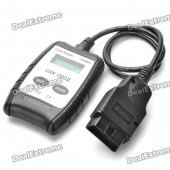 1.5" LCD OBD-II Code Reader Car Diagnostic Scan Tool - Black + Silver