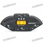4-Port Audio Video Switcher (3-IN/1-OUT)