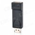 DisplayPort 1.1 Male to HDMI 1.3 Female Adapter w/ Audio - Black DisplayPort 1.1 Male to HDMI 1.3 Female Adapter w/ Audio - Black