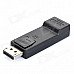 DisplayPort 1.1 Male to HDMI 1.3 Female Adapter w/ Audio - Black DisplayPort 1.1 Male to HDMI 1.3 Female Adapter w/ Audio - Black