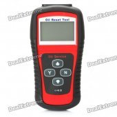 2.8" LCD Car Vehicle Oil Service and Airbag Reset Tool - Red + Black