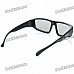 Stylish Non-Flash Circularly Polarized 3D Glasses - Black Stylish Non-Flash Circularly Polarized 3D Glasses - Black