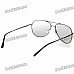 Stylish Non-Flash Circularly Polarized 3D Glasses - Iron Grey Stylish Non-Flash Circularly Polarized 3D Glasses - Iron Grey