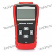 2.8" LCD ABS MaxScan MS500 CAN-BUS/OBDII Code Reader - Red + Black