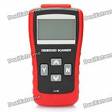 2.8" LCD ABS MaxScan MS500 CAN-BUS/OBDII Code Reader - Red + Black 2.8" LCD ABS MaxScan MS500 CAN-BUS/OBDII Code Reader - Red + Black