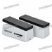 Multifunction Stapler Style Card Reader + Stand Pad - White + Black Multifunction Stapler Style Card Reader + Stand Pad - White + Black