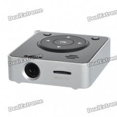 Portable Mini MP3 Music Player LCoS Projector with Micro SD/Mini USB Slot Portable Mini MP3 Music Player LCoS Projector with Micro SD/Mini USB Slot