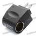 AC to DC 12V Car Cigarette Lighter Power Adapter (110V~240V / 2-Flat-Pin Plug)