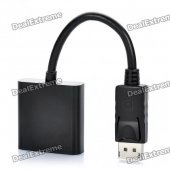 DisplayPort Male to VGA Female Adapter Cable (10CM-Length)
