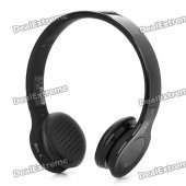 Rapoo H6060 Bluetooth 2.1+EDR Wireless Stereo Headset Headphone with Microphone - Black