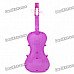 Violin Toy w/ Music / Light Effect - Purple + Blue