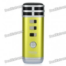 I9 Stylish Mini Portable KTV Singing Karaoke Player for Computer / Cellphone / MP3 / MP4 - Green I9 Stylish Mini Portable KTV Singing Karaoke Player for Computer / Cellphone / MP3 / MP4 - Green