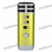 I9 Stylish Mini Portable KTV Singing Karaoke Player for Computer / Cellphone / MP3 / MP4 - Green I9 Stylish Mini Portable KTV Singing Karaoke Player for Computer / Cellphone / MP3 / MP4 - Green