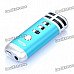 I9 Stylish Mini Portable KTV Singing Karaoke Player for Computer / Cellphone / MP3 / MP4 - Blue I9 Stylish Mini Portable KTV Singing Karaoke Player for Computer / Cellphone / MP3 / MP4 - Blue